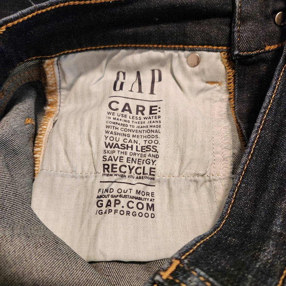 GAP True Skinny Mid Rise Women's Jeans - Size 0R - Picture 6 of 6